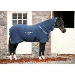 Rambo Dry Rug Cooler - Navy/Silver