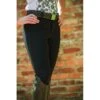 FITS Women's Pippa Suede Knee Patch Breeches - Noir Black