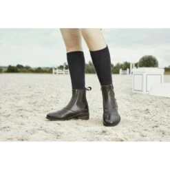 Dublin Women's Evolution Double Zip Front Paddock Boots - Black -Kensington Shop 308274 800 800