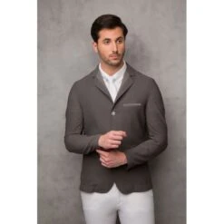 Alessandro Albanese Men's Motion Lite Competition Jacket - Grey -Kensington Shop 308736 800 800