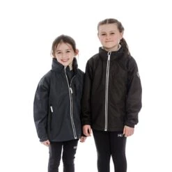 Horseware Kids' Corrib Jacket - Black -Kensington Shop 310145 800 800