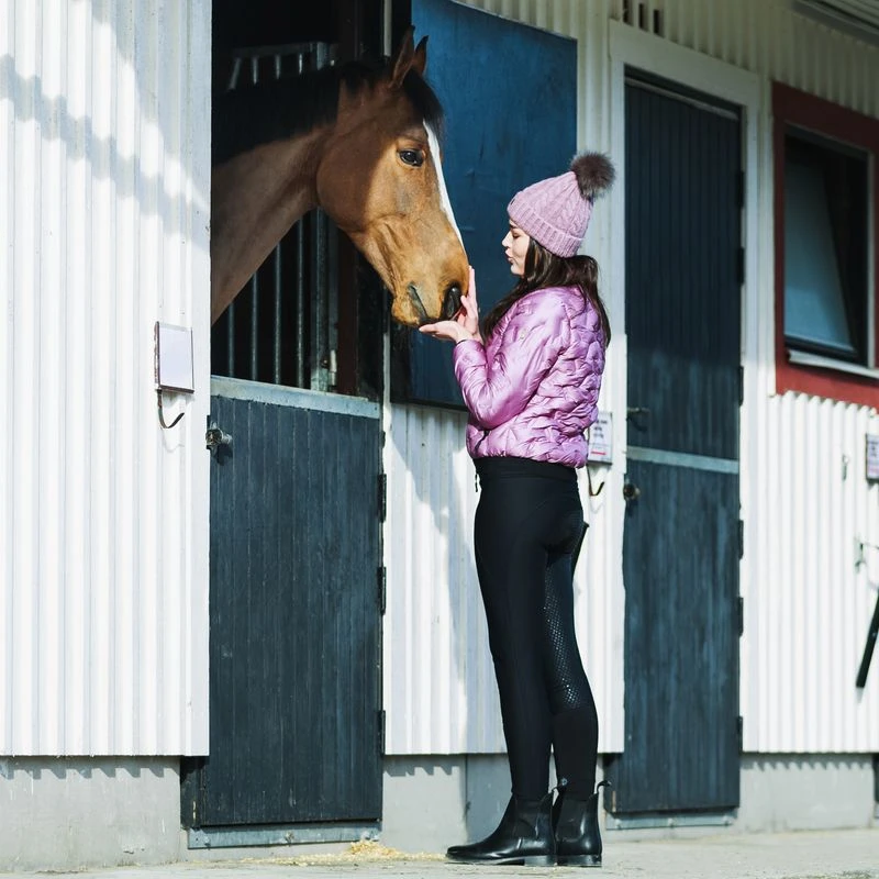 Horze Women's Lydia Full Seat Breeches - Black 4 Horze Women's Lydia Full Seat Breeches - Black - Image 4