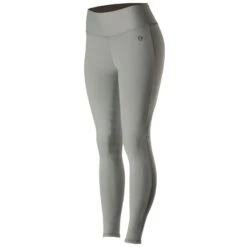 Horze Women's Juliet HyPer Flex Full Seat Tights - Steel Grey -Kensington Shop 310257 800 800
