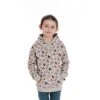 Horseware Kids' Allover Print Hoody - Grey Melange