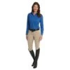 Ovation Women's SoftFlex GripTec Full Seat Breeches - Neutral Beige