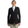 Ovation Women's Destiny 4 Button Show Coat - Black