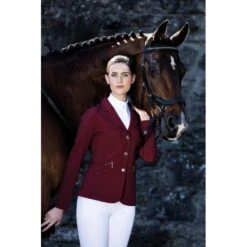 Horseware Women's Competition Jacket - Pomegranate -Kensington Shop 317859 800 800