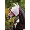 Amigo Fly Mask - Silver/Purple