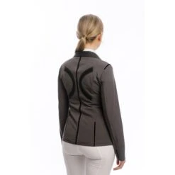 Horseware Women's Flow2 Tech Competition Jacket - Dark Grey -Kensington Shop 327855 800 800