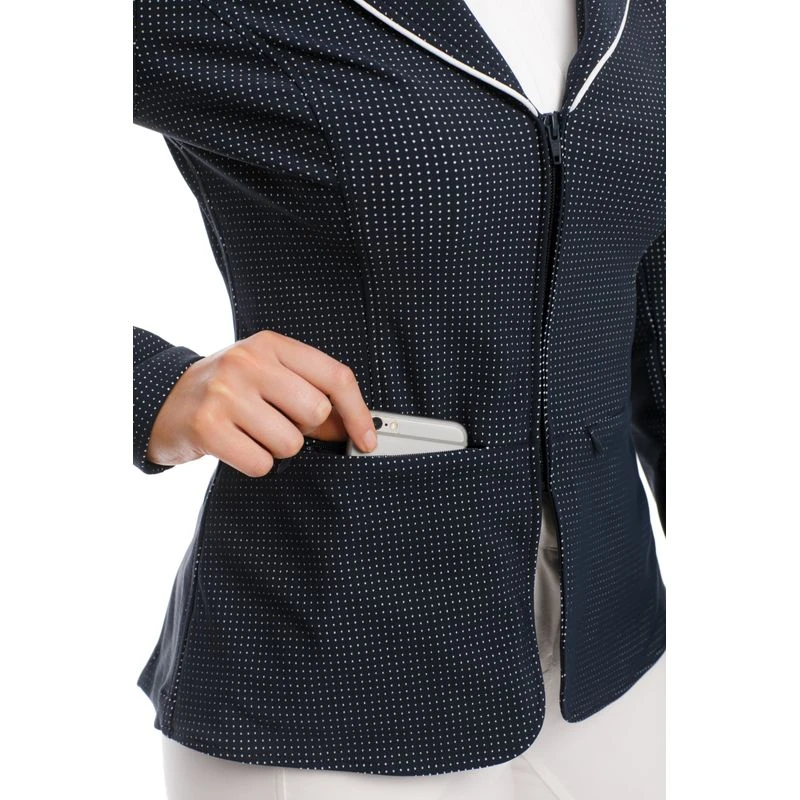 Horseware Women's Weather Tech Competition Jacket - Navy 5 Horseware Women's Weather Tech Competition Jacket - Navy - Image 5