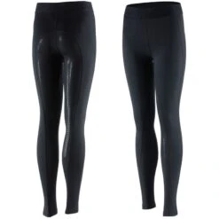 Horze Kids' Madison Full Seat Tights - Black