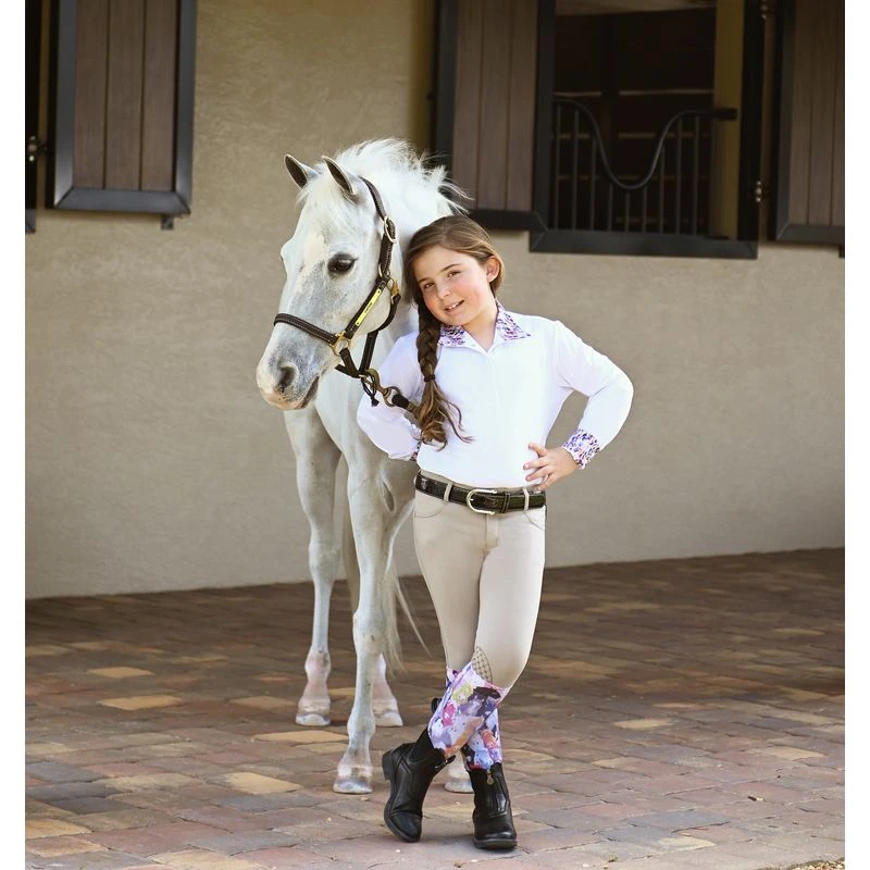 Ovation Kids' Energy Zip Front Paddock Boot - Black 1 Ovation Kids' Energy Zip Front Paddock Boot - Black