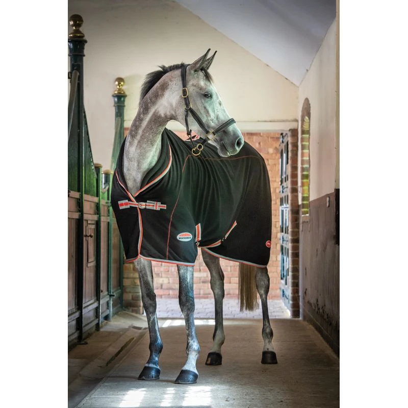 Weatherbeeta Therapy-Tec Fleece Standard Neck - Black/Silver/Red 1 Weatherbeeta Therapy-Tec Fleece Standard Neck - Black/Silver/Red