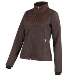 Horze Women's Maeve Softshell Hybrid Jacket - Bracken