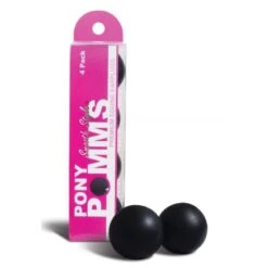Pomms Premium Smooth Four Pack - Black