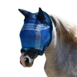 Kensington Pony Fly Mask W/Ears & Fleece Trim - Kentucky Blue -Kensington Shop 357751 800 800
