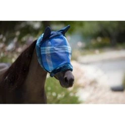 Kensington Pony Fly Mask W/Ears & Fleece Trim - Kentucky Blue -Kensington Shop 357752 800 800