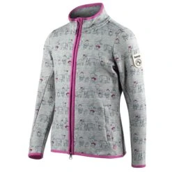 Horze Kids' Cheryl College Jacket - Ash Gray