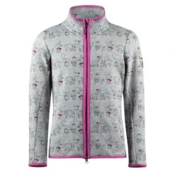 Horze Kids' Cheryl College Jacket - Ash Gray -Kensington Shop 374484 800 800