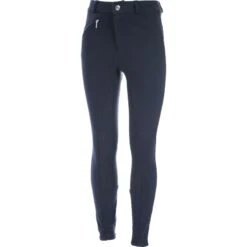 Horze Kids' Active Full Seat Breeches - Peacoat Dark Blue -Kensington Shop 375000 800 800