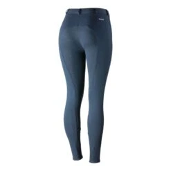 Horze Women's Active Full Seat Breeches - Peacoat Dark Blue -Kensington Shop 376464 800 800