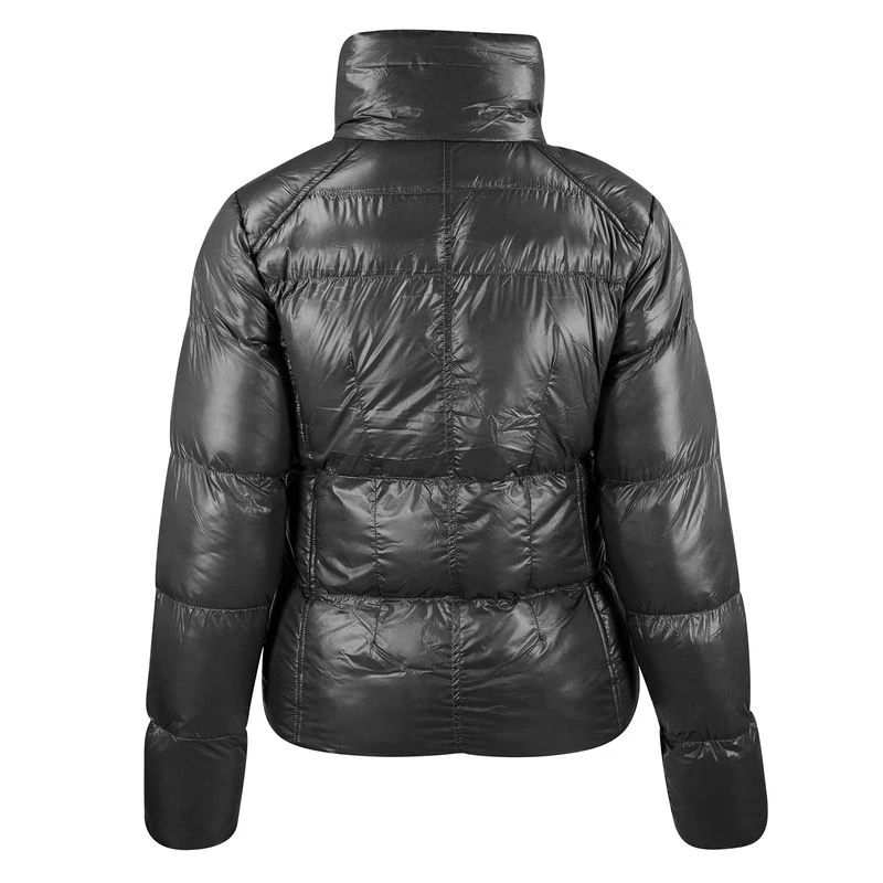 Horze Women's Rianna Puffy Winter Jacket - Black 4 Horze Women's Rianna Puffy Winter Jacket - Black - Image 4