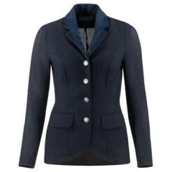 B Vertigo Women's Gabrielle Mesh Show Jacket - Navy Dark Blue -Kensington Shop 379928 800 800