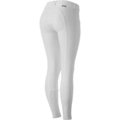 Horze Women's Grand Prix Full Seat Breeches - White -Kensington Shop 381579 800 800
