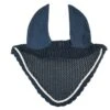 Horze River Ear Net - Peacoat Dark Blue/White