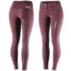 B Vertigo Women's Meghan Silicone Full Seat Breeches - Vineyard Wine