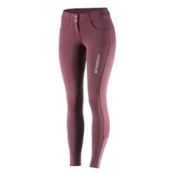 B Vertigo Women's Meghan Silicone Full Seat Breeches - Vineyard Wine -Kensington Shop 384384 800 800