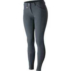 Horze Women's Grand Prix Knee Patch Breeches - Peacoat Dark Blue -Kensington Shop 385196 800 800