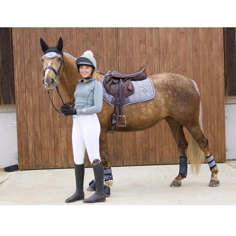 Woof Wear Vision Ergonomic Ear Net - Black/Brushed Steel 2 Woof Wear Vision Ergonomic Ear Net - Black/Brushed Steel - Image 2