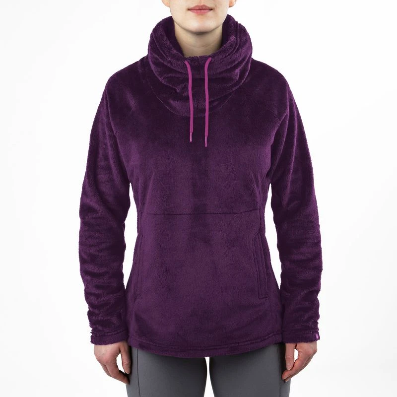 Irideon Women's Luxen Fleece Pull Over - Ice Berry 1 Irideon Women's Luxen Fleece Pull Over - Ice Berry