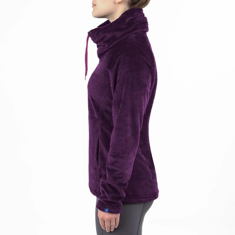 Irideon Women's Luxen Fleece Pull Over - Ice Berry 3 Irideon Women's Luxen Fleece Pull Over - Ice Berry - Image 3