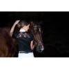 Horseware Women's Sara Jersey Short Sleeve Competition Shirt - Black