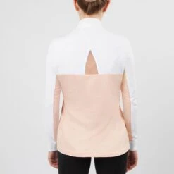Irideon Kids' Ciara IceFil Show Shirt - White/Radiant Peach -Kensington Shop 398439 800 800