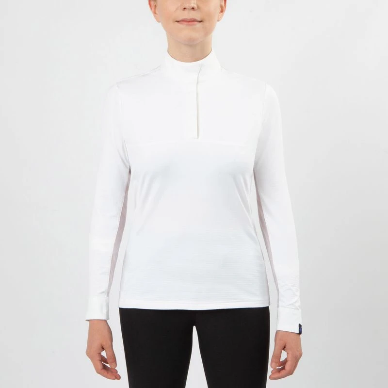 Irideon Women's Ciara IceFil Show Shirt - White/White 1 Irideon Women's Ciara IceFil Show Shirt - White/White