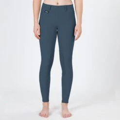 Irideon Women's Cadence Classic Knee Patch Breeches - Chambray