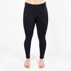 Irideon Women's Thermasoft Full Seat Breeches - Black -Kensington Shop 400068 800 800