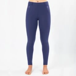 Irideon Kids' Issential Capriole Knee Patch Tights - Deep Lavender