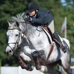 Irideon Kids' Hampshire TechFleece Knee Patch Breeches - Classic Tan -Kensington Shop 400416 800 800