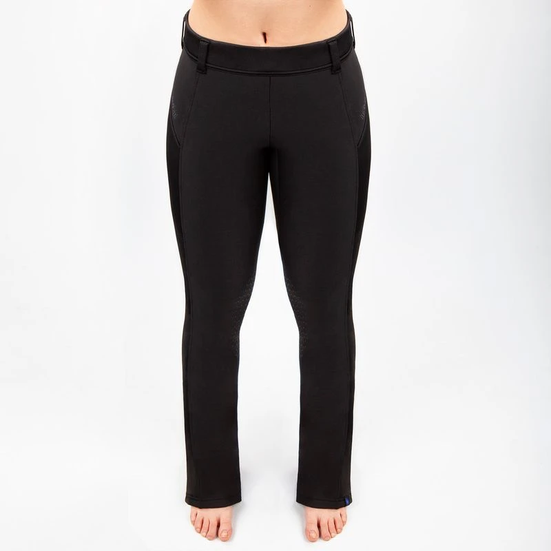 Irideon Women's Thermasoft Bootcut Breeches - Black 2 Irideon Women's Thermasoft Bootcut Breeches - Black - Image 2