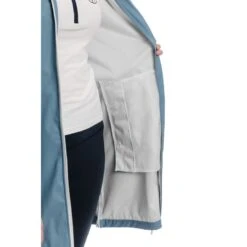 Horseware Women's Linny Long Rain Jacket - Blue Heaven -Kensington Shop 402133 800 800