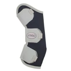 Amigo Ripstop Travel Boots - Navy/Silver