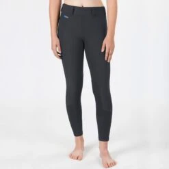 Irideon Kids' Cadence Knee Patch Tights - Graphite