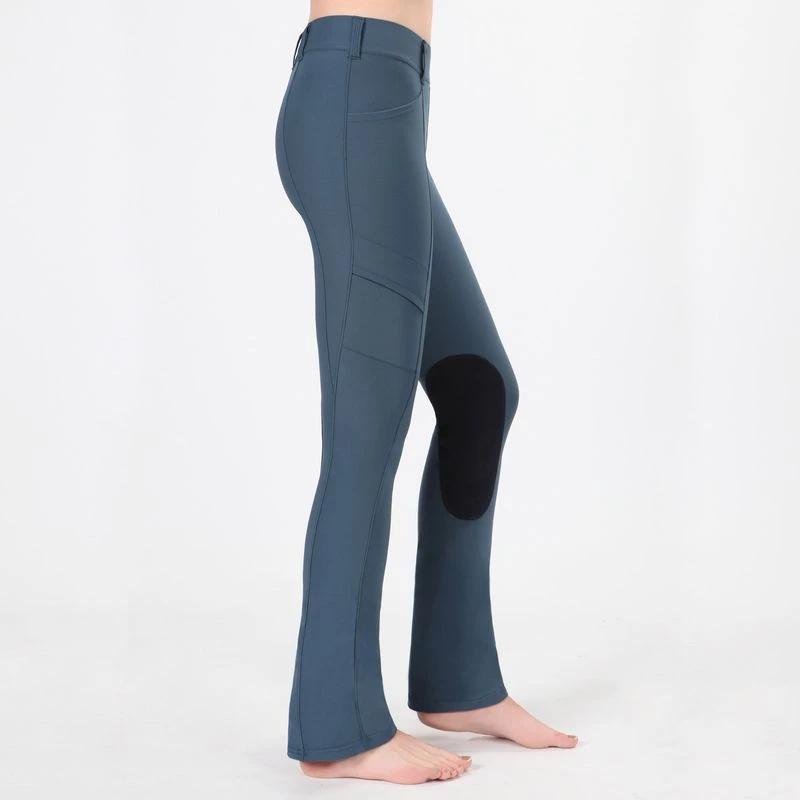 Irideon Women's Issential Cargo Boot Cut Tights - Chambray 1 Irideon Women's Issential Cargo Boot Cut Tights - Chambray