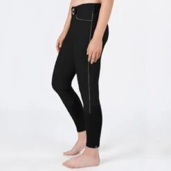 Irideon Women's Hampshire Knee Patch Breeches - Black/Dove Grey