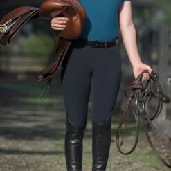 Irideon Women's Cadence Elite Rival Full Seat Breeches - Black -Kensington Shop 409449 800 800