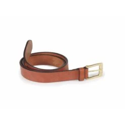 Shires Aubrion 25mm Leather Belt - Tan